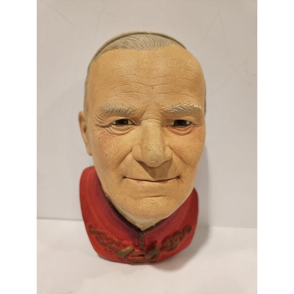 Legend Products Pope John Paul II England 1980 Chalkware Bust Bossons - Picture 1 of 8